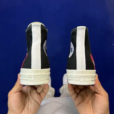 虎扑版‼️匡威川久保玲黑色高帮CConverse 匡威 Chuck 70 1970S 帆布休闲板鞋行业一 虎扑版‼️匡威川久保玲黑色高帮CConverse 匡威 Chuck 70 1970S 帆布休闲板鞋行业一