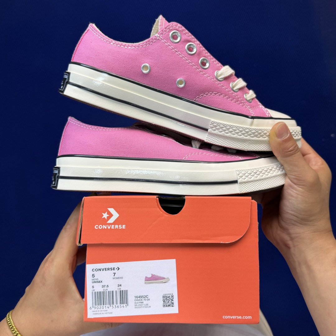 虎扑版‼️匡威老粉低帮！CConverse 匡威 Chuck 70 1970S 帆布休闲板鞋行业一线头部