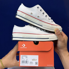 虎扑版‼️匡威白色低帮!CConverse 匡威 Chuck 70 1970S 帆布休闲板鞋行业一线头部 虎扑版‼️匡威白色低帮!CConverse 匡威 Chuck 70 1970S 帆布休闲板鞋行业一线头部