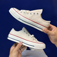 虎扑版‼️匡威米色低帮!CConverse 匡威 Chuck 70 1970S 帆布休闲板鞋行业一线头部 虎扑版‼️匡威米色低帮!CConverse 匡威 Chuck 70 1970S 帆布休闲板鞋行业一线头部