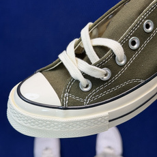 虎扑版‼️匡威军绿低帮!CConverse 匡威 Chuck 70 1970S 帆布休闲板鞋行业一线头部 虎扑版‼️匡威军绿低帮!CConverse 匡威 Chuck 70 1970S 帆布休闲板鞋行业一线头部