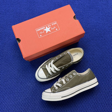 虎扑版‼️匡威军绿低帮!CConverse 匡威 Chuck 70 1970S 帆布休闲板鞋行业一线头部 虎扑版‼️匡威军绿低帮!CConverse 匡威 Chuck 70 1970S 帆布休闲板鞋行业一线头部