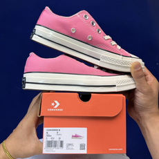 虎扑版‼️匡威芭比粉低帮!CConverse 匡威 Chuck 70 1970S 帆布休闲板鞋行业一线头 虎扑版‼️匡威芭比粉低帮!CConverse 匡威 Chuck 70 1970S 帆布休闲板鞋行业一线头