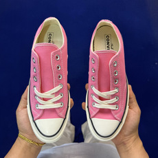 虎扑版‼️匡威芭比粉低帮!CConverse 匡威 Chuck 70 1970S 帆布休闲板鞋行业一线头 虎扑版‼️匡威芭比粉低帮!CConverse 匡威 Chuck 70 1970S 帆布休闲板鞋行业一线头