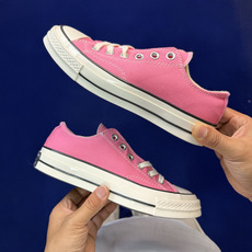 虎扑版‼️匡威芭比粉低帮!CConverse 匡威 Chuck 70 1970S 帆布休闲板鞋行业一线头 虎扑版‼️匡威芭比粉低帮!CConverse 匡威 Chuck 70 1970S 帆布休闲板鞋行业一线头