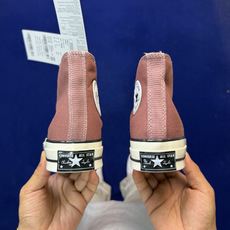 虎扑版‼️匡威豆沙高帮!CConverse 匡威 Chuck 70 1970S 帆布休闲板鞋行业一线头部 虎扑版‼️匡威豆沙高帮!CConverse 匡威 Chuck 70 1970S 帆布休闲板鞋行业一线头部