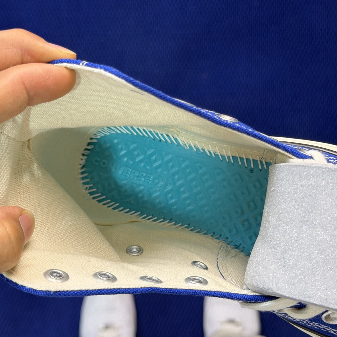 虎扑版‼️匡威宝蓝高帮！CConverse 匡威 Chuck 70 1970S 帆布休闲板鞋行业一线头部