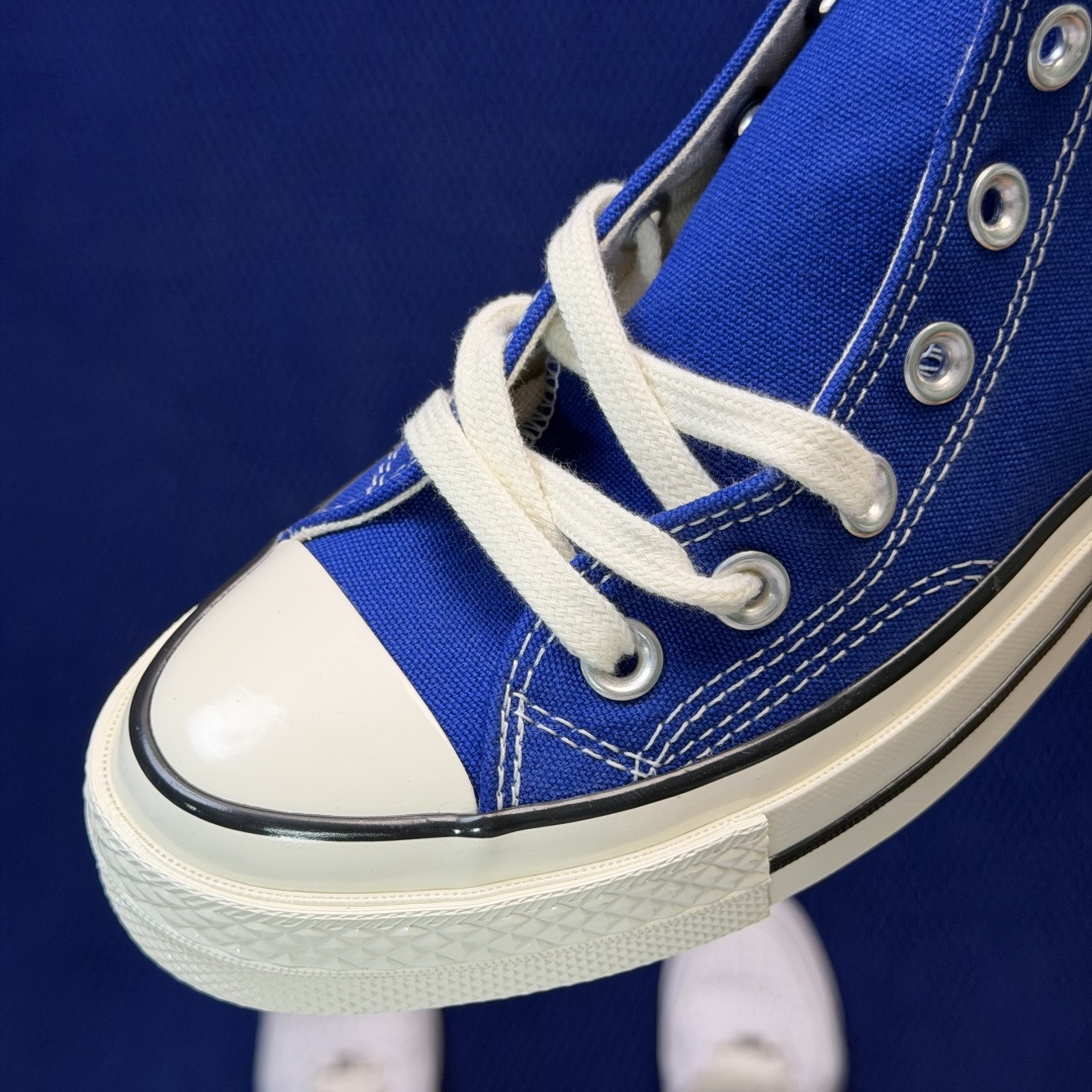 虎扑版‼️匡威宝蓝高帮！CConverse 匡威 Chuck 70 1970S 帆布休闲板鞋行业一线头部