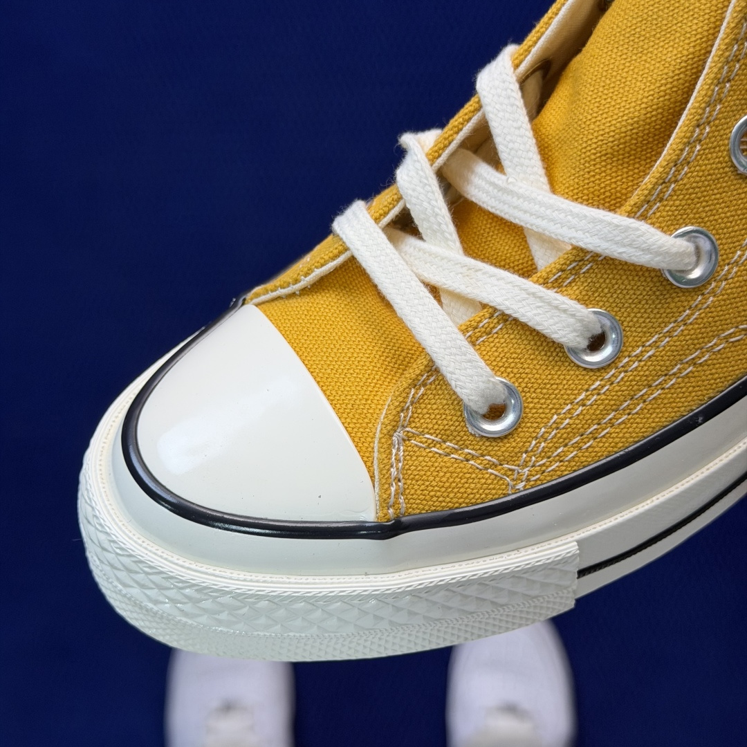 虎扑版‼️匡威黄色高帮！CConverse 匡威 Chuck 70 1970S 帆布休闲板鞋行业一线头部