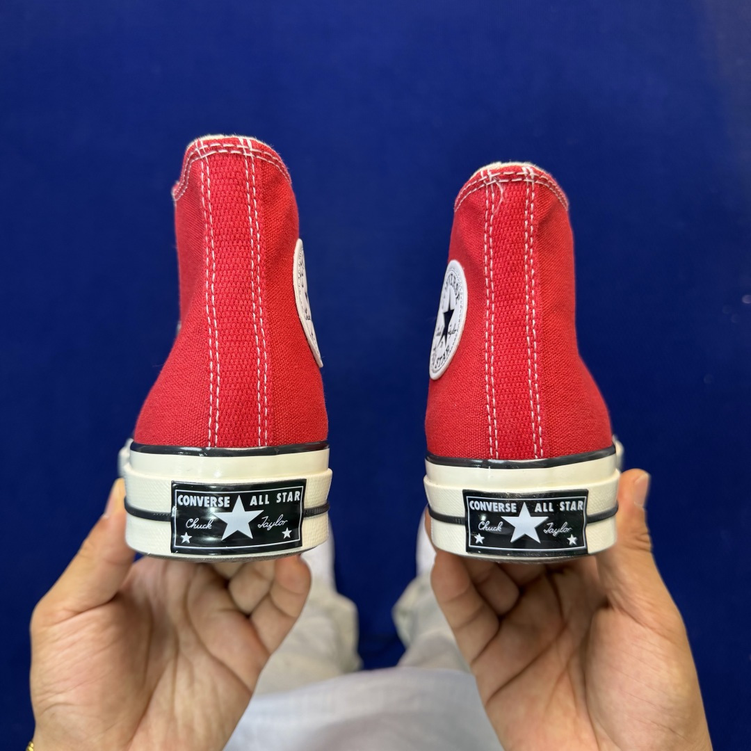 虎扑版‼️匡威红色高帮！A10274CConverse 匡威 Chuck 70 1970S 帆布休闲板鞋