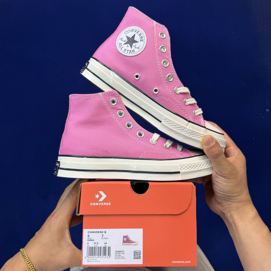 虎扑版‼️匡威老粉高帮！CConverse 匡威 Chuck 70 1970S 帆布休闲板鞋行业一线头部