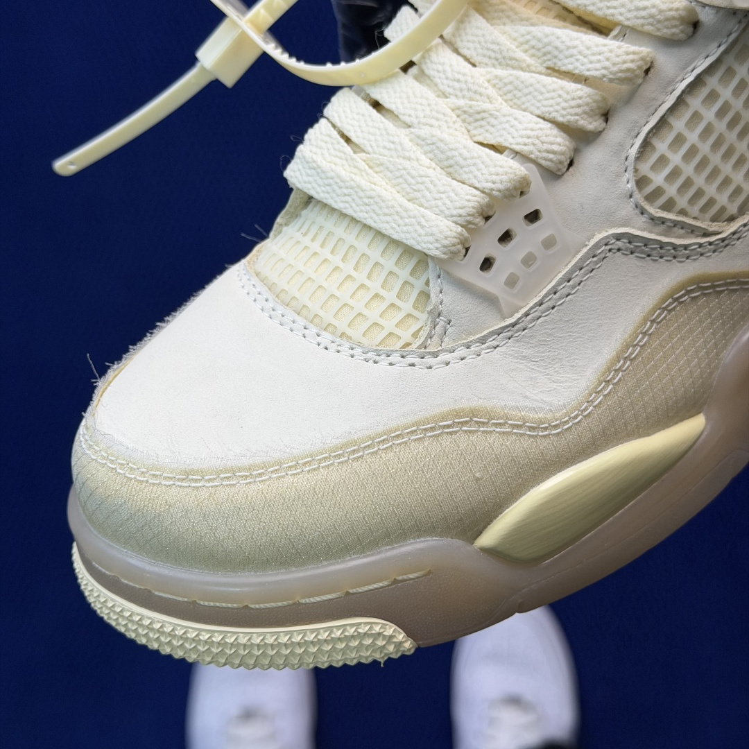 特殊色顶级性价比 aj4系列：OFF-WHITE联名 