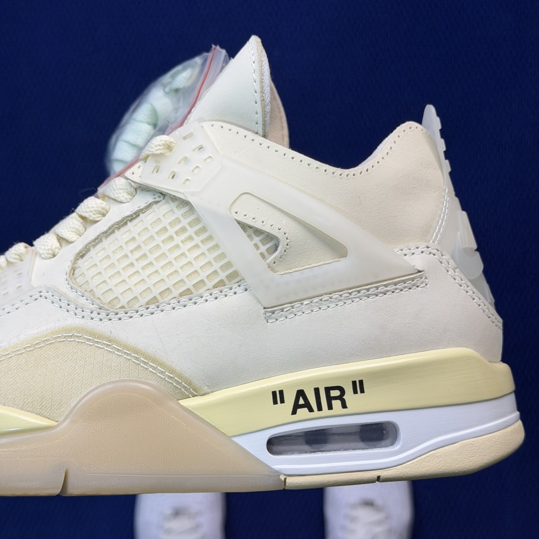 特殊色顶级性价比 aj4系列：OFF-WHITE联名 