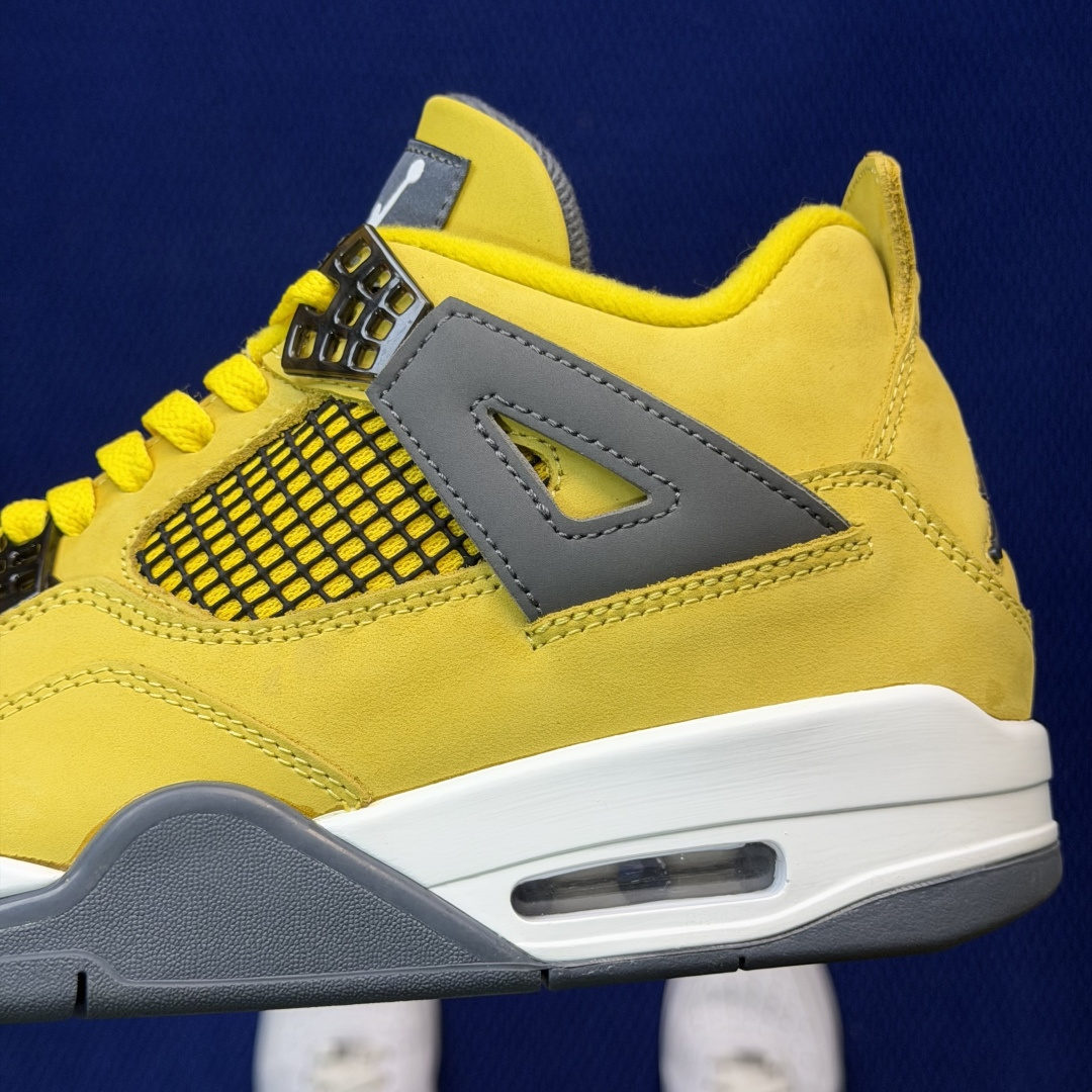 特殊色顶级性价比 aj4系列：电母全头层纯原大厂品质！货号：CT8527-700 尺码40-47.5带半