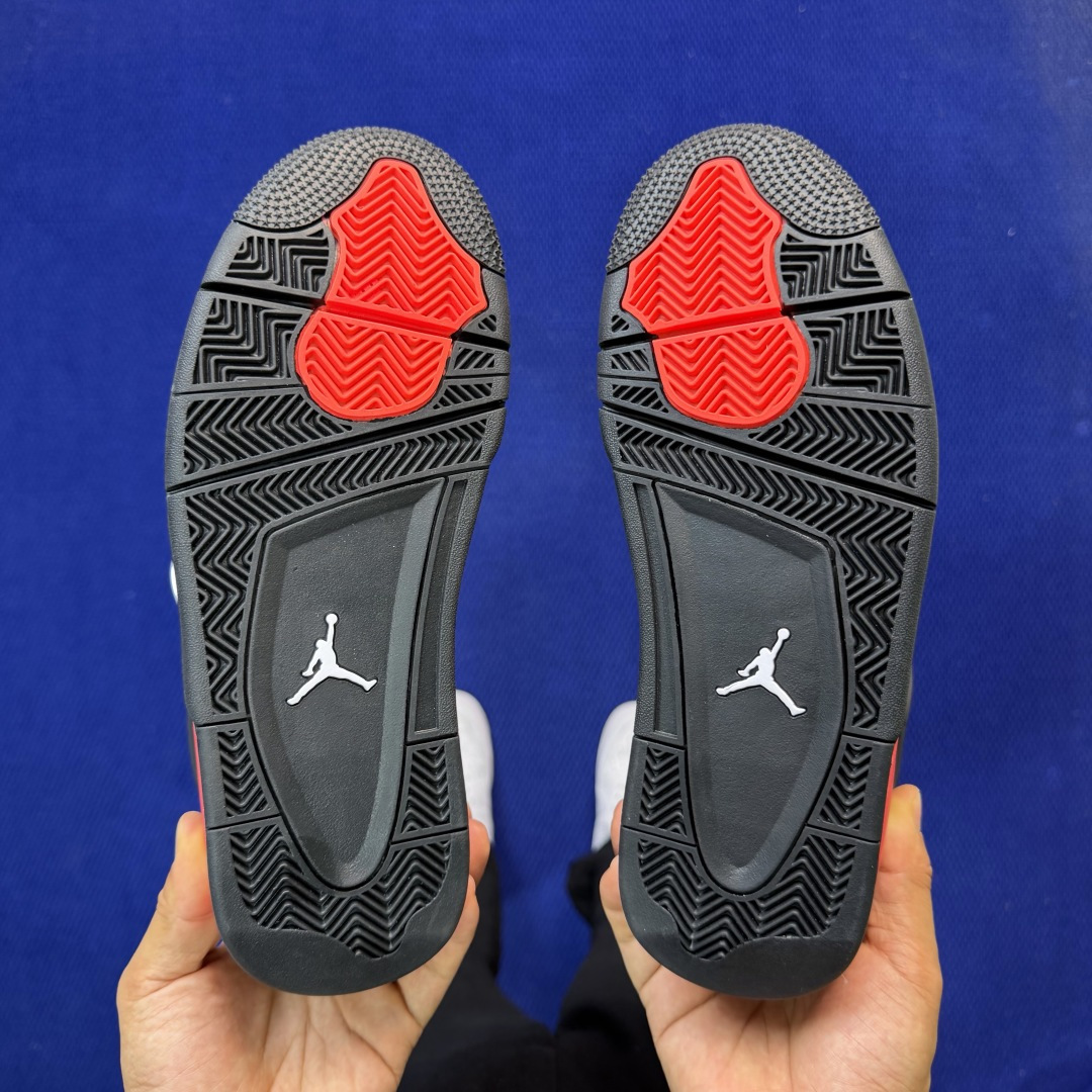 顶级性价比 aj4系列：红雷电⚡️雷神全头层纯原大厂品质！货号：CT8527-016 尺码36-47.5