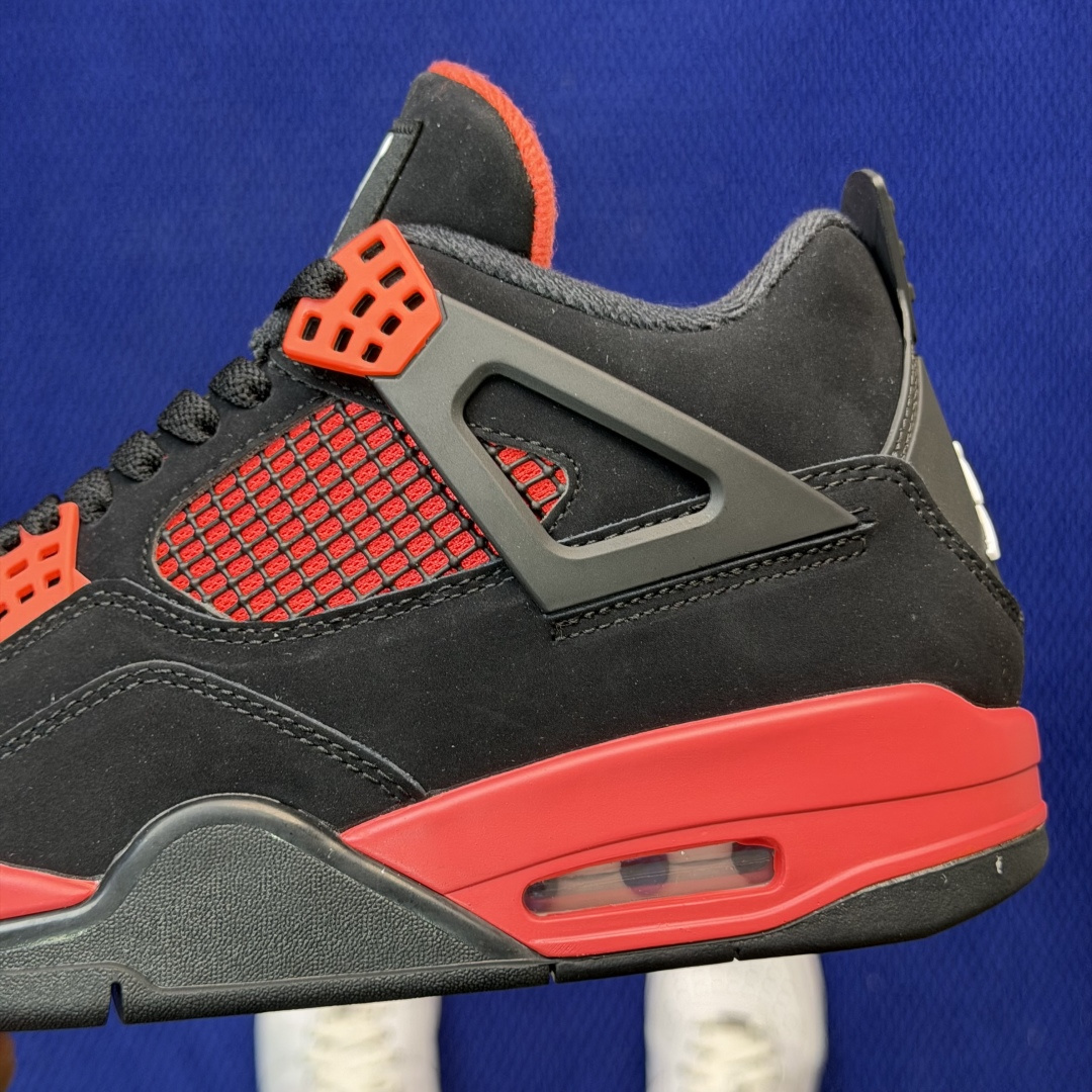 顶级性价比 aj4系列：红雷电⚡️雷神全头层纯原大厂品质！货号：CT8527-016 尺码36-47.5