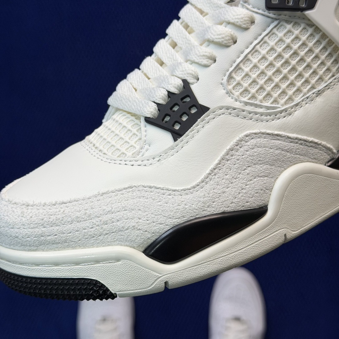 顶级性价比 aj4系列：白黑红全头层纯原大厂品质！货号：IM4002-100 尺码40-47.5带半码