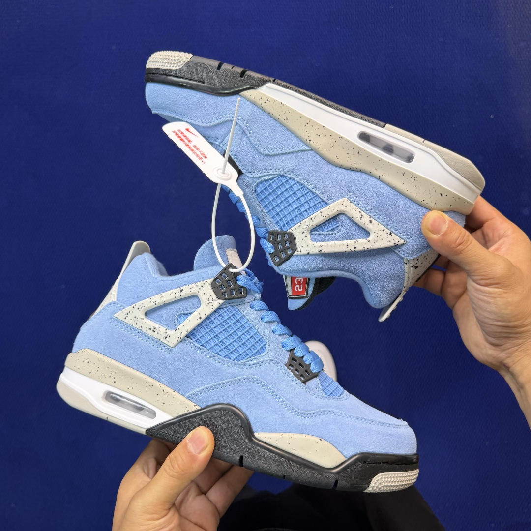 顶级性价比 aj4系列：大学蓝全头层纯原大厂品质！货号：CT8527-400 尺码39-47.5带半码