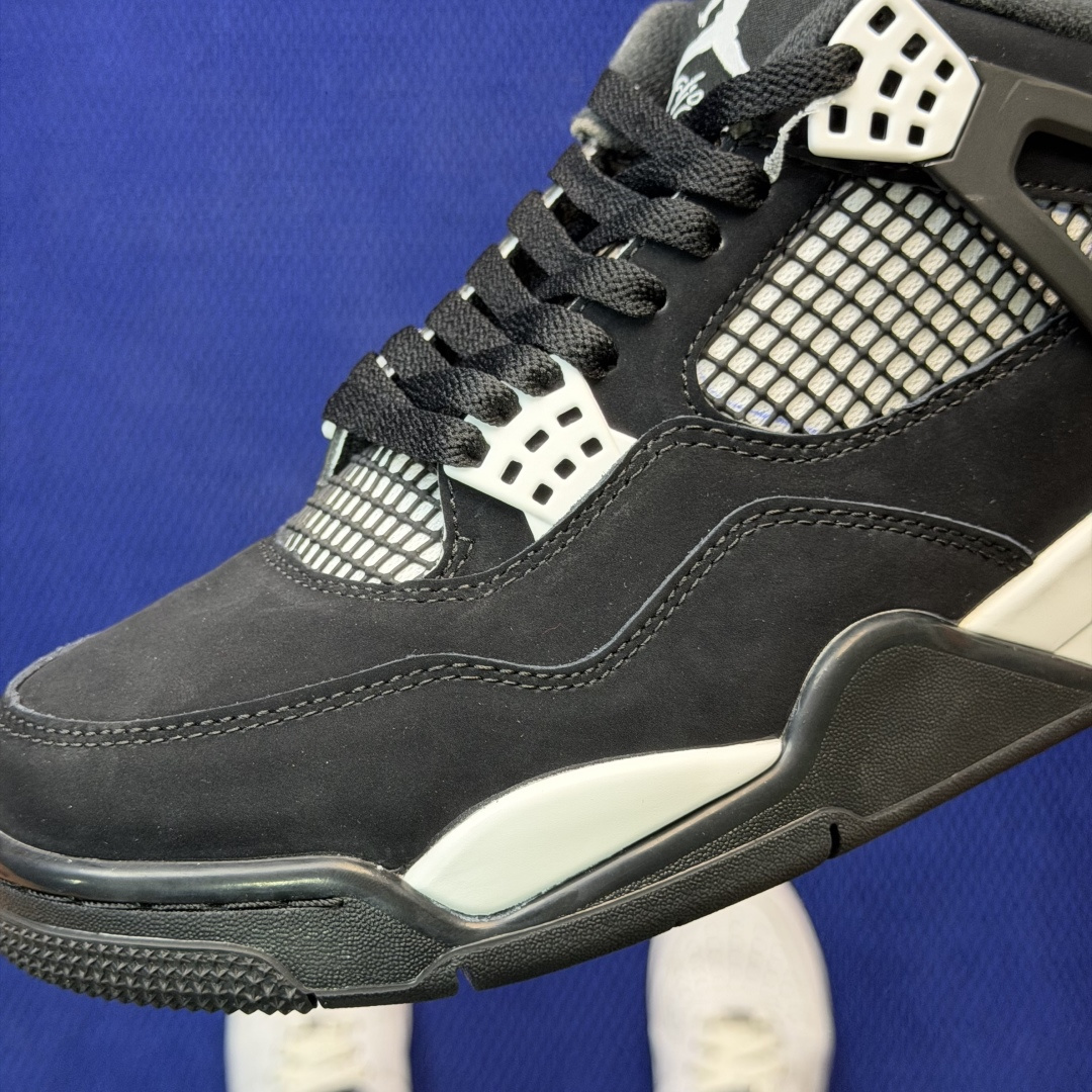 顶级性价比 aj4系列：黑白全头层纯原大厂品质！货号：FQ8138-001 尺码36-47.5带半码