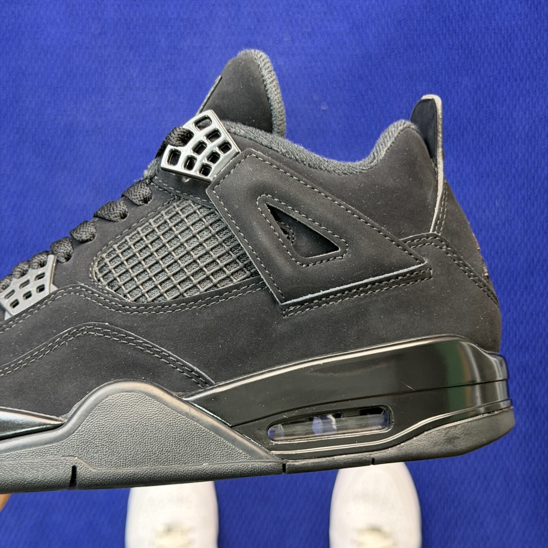 顶级性价比 aj4系列：黑猫🐈‍⬛全头层纯原大厂品质！货号：CU1110-010 尺码40-47.5带半