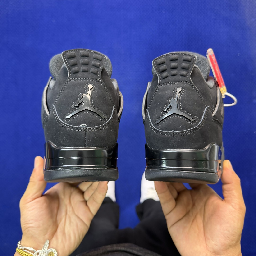 顶级性价比 aj4系列：黑猫🐈‍⬛全头层纯原大厂品质！货号：CU1110-010 尺码40-47.5带半