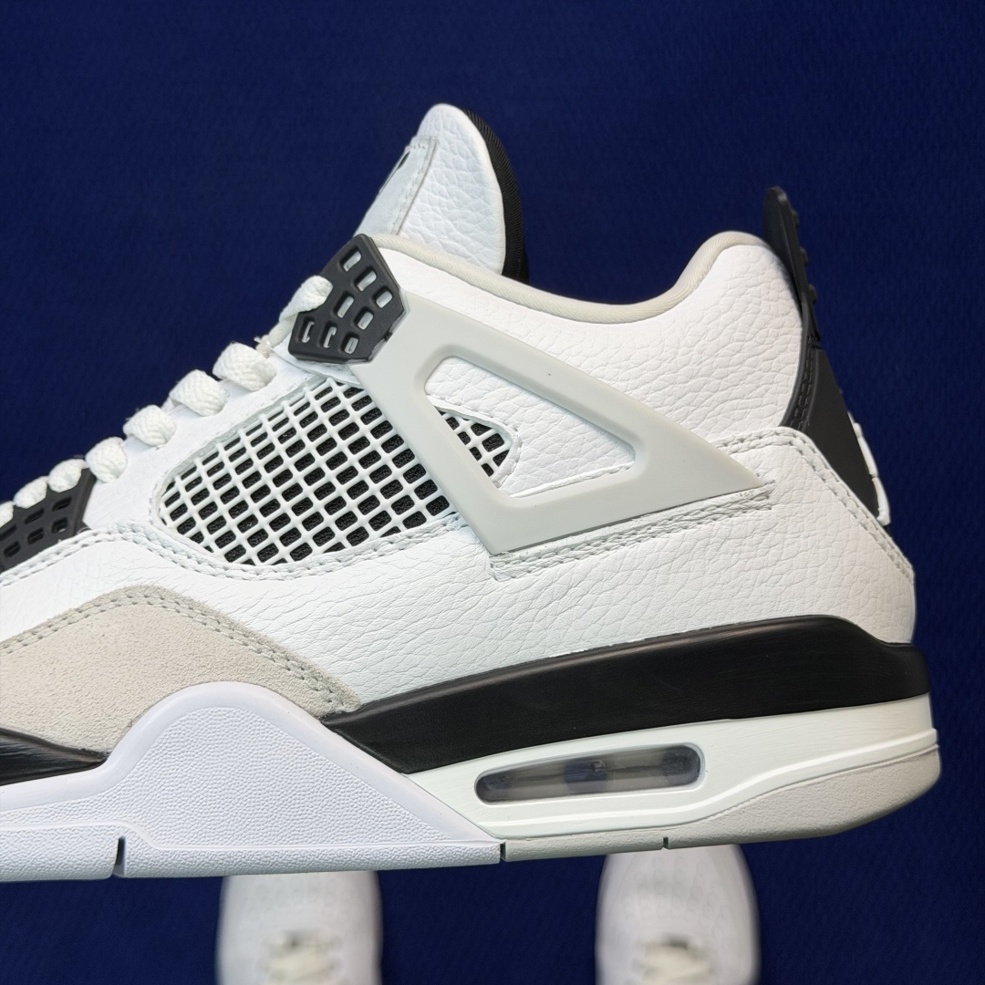 顶级性价比 aj4系列：小白水泥全头层纯原大厂品质！货号：DH6927-111 尺码40-47.5带半码