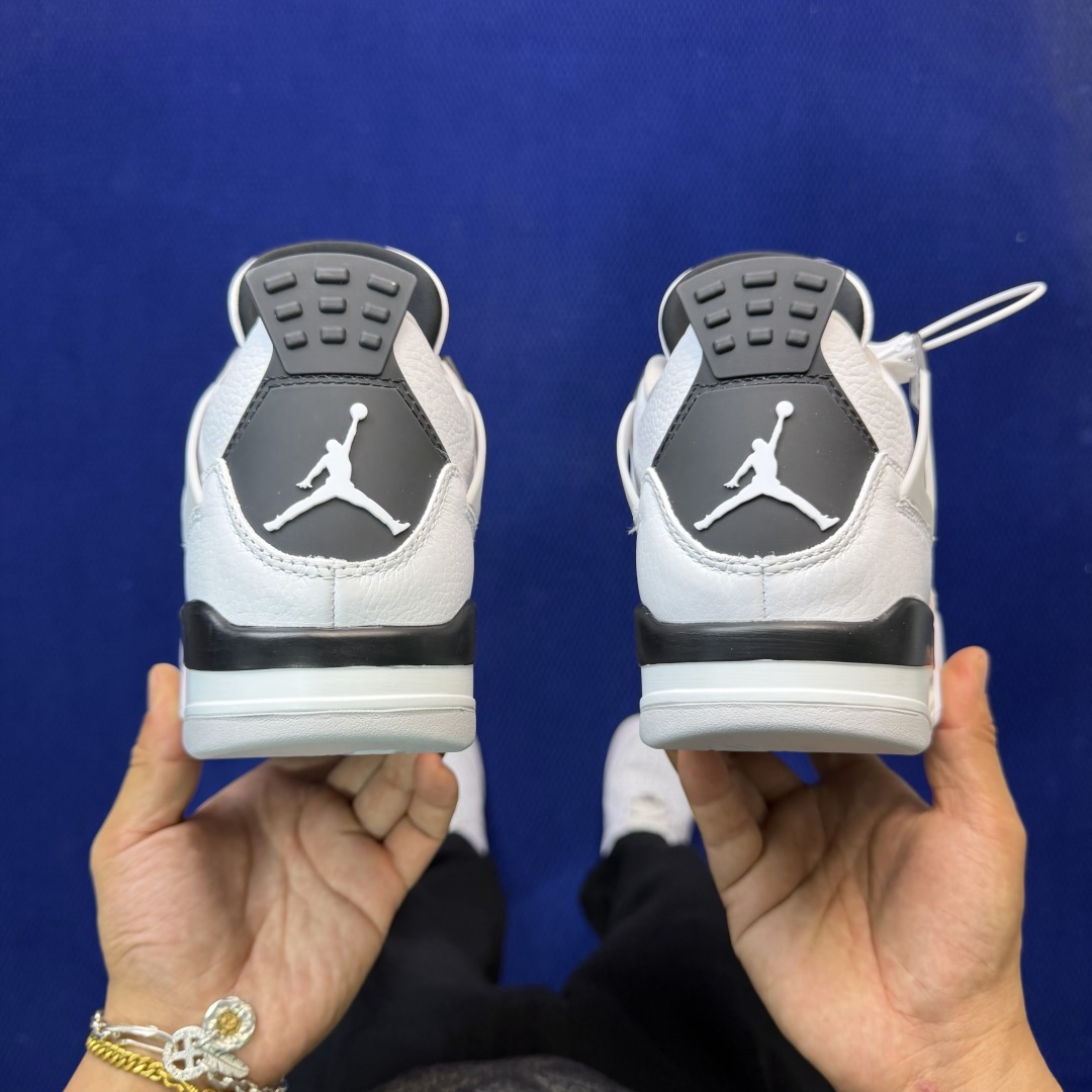 顶级性价比 aj4系列：小白水泥全头层纯原大厂品质！货号：DH6927-111 尺码40-47.5带半码