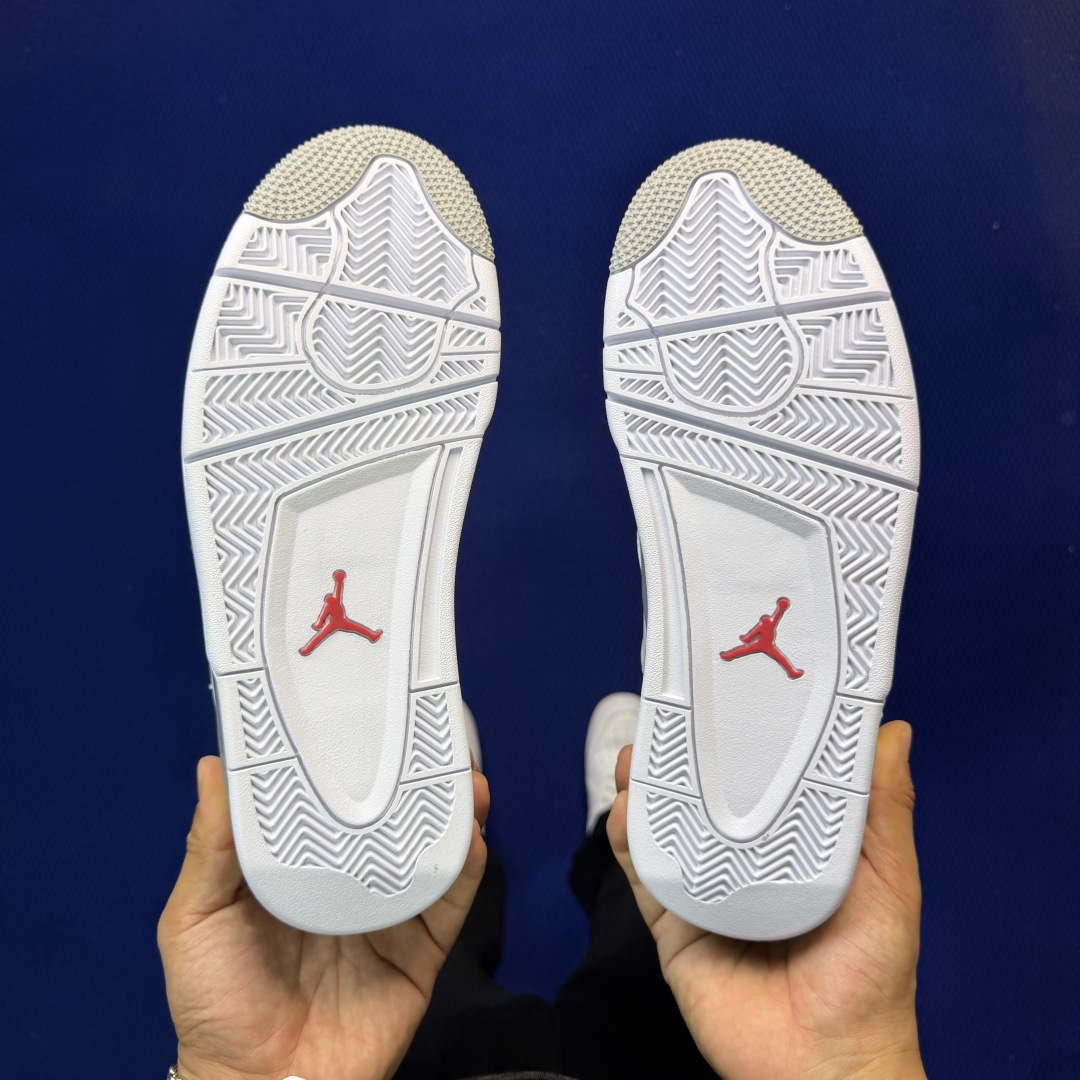 顶级性价比 aj4系列：白奥利奥全头层纯原大厂品质！货号：CT8527-100 尺码40-47.5带半码