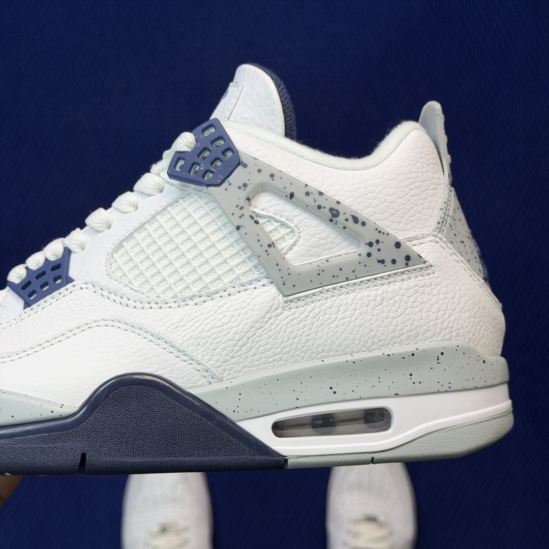 顶级性价比 aj4系列：午夜蓝全头层纯原大厂品质！货号：DH6927-140 尺码40-47.5带半码