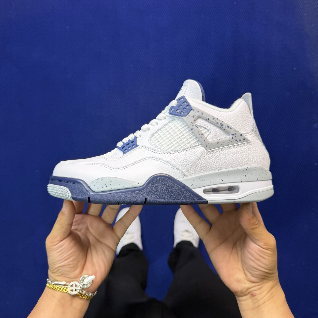 顶级性价比 aj4系列：午夜蓝全头层纯原大厂品质！货号：DH6927-140 尺码40-47.5带半码
