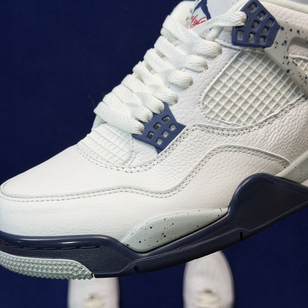 顶级性价比 aj4系列：午夜蓝全头层纯原大厂品质！货号：DH6927-140 尺码40-47.5带半码