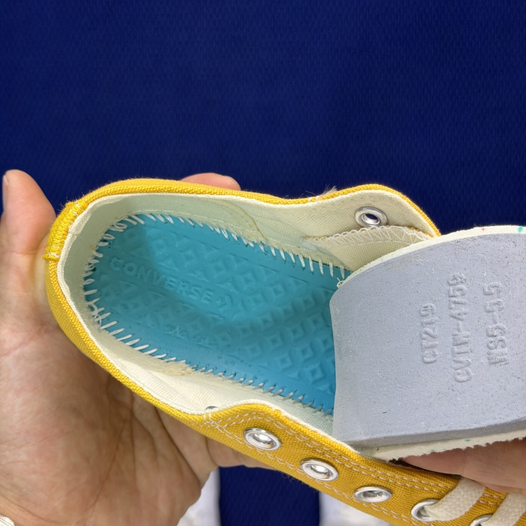 虎扑版‼️匡威黄色低帮！CConverse 匡威 Chuck 70 1970S 帆布休闲板鞋行业一线头部