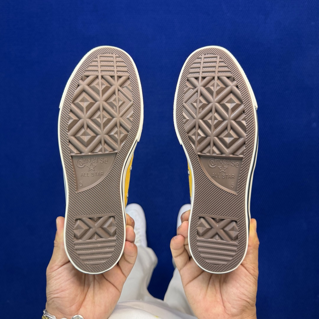 虎扑版‼️匡威黄色低帮！CConverse 匡威 Chuck 70 1970S 帆布休闲板鞋行业一线头部