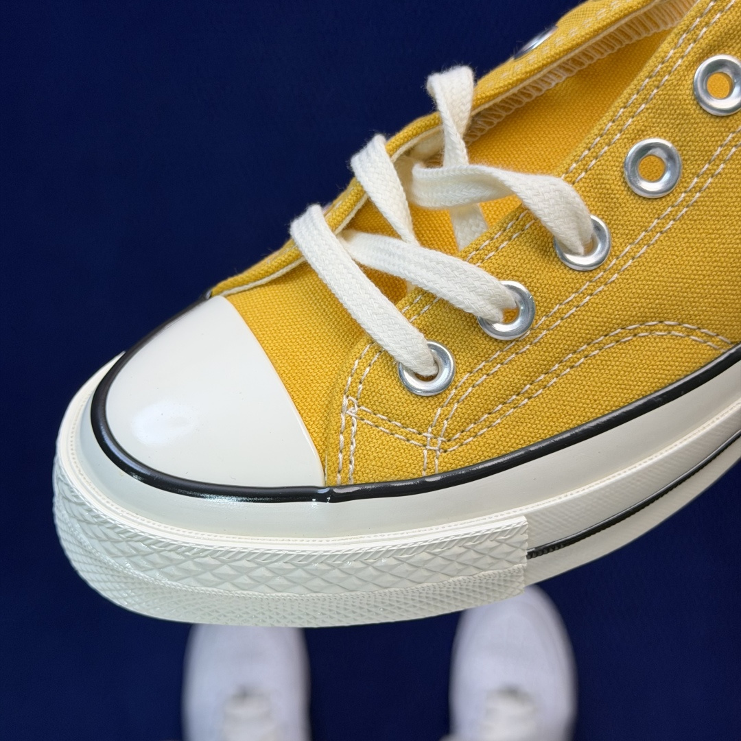 虎扑版‼️匡威黄色低帮！CConverse 匡威 Chuck 70 1970S 帆布休闲板鞋行业一线头部