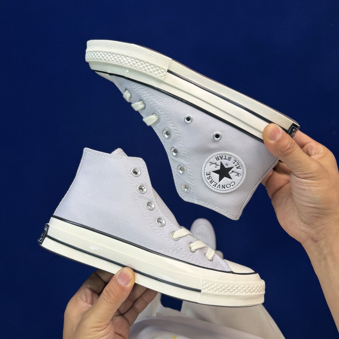 虎扑版‼️匡威雾霾灰高帮！A03447CConverse 匡威 Chuck 70 1970S 帆布休闲板