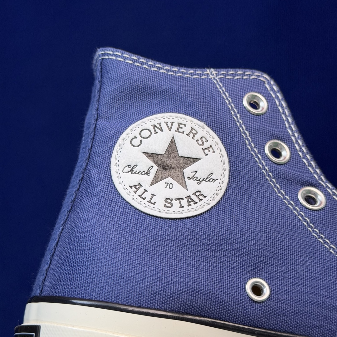 虎扑版‼️匡威海军蓝高帮！CConverse 匡威 Chuck 70 1970S 帆布休闲板鞋行业一线头