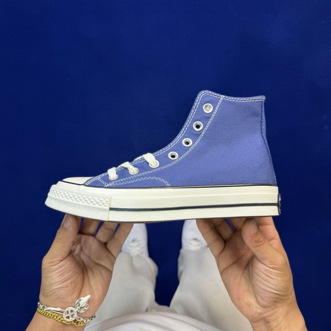 虎扑版‼️匡威海军蓝高帮！CConverse 匡威 Chuck 70 1970S 帆布休闲板鞋行业一线头
