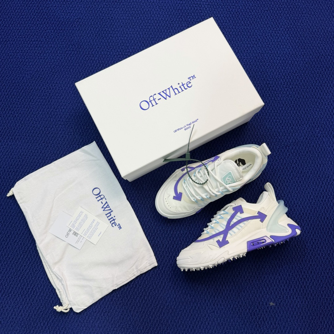 OW解构跑步鞋 ODSY -2000 第9色OFF-WHITE 老爹风 高端产物 原鞋购入 细节拉满①由