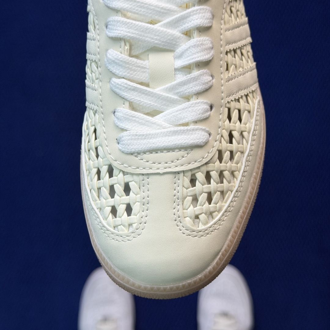 桑巴德训拖鞋一脚蹬 两色出货！adidas originals Samba OG MULE 包头拖鞋 黑