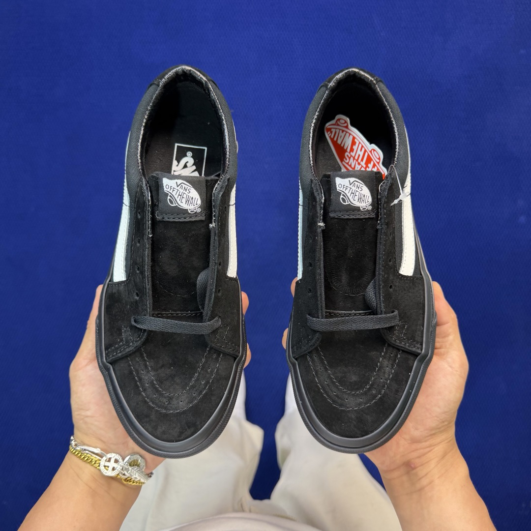 虎扑版！Vans Sk8-Low 低帮 K14V纯原级别外贸订单！万斯经典 硫化帆布板鞋正品海鸥线 鞋头