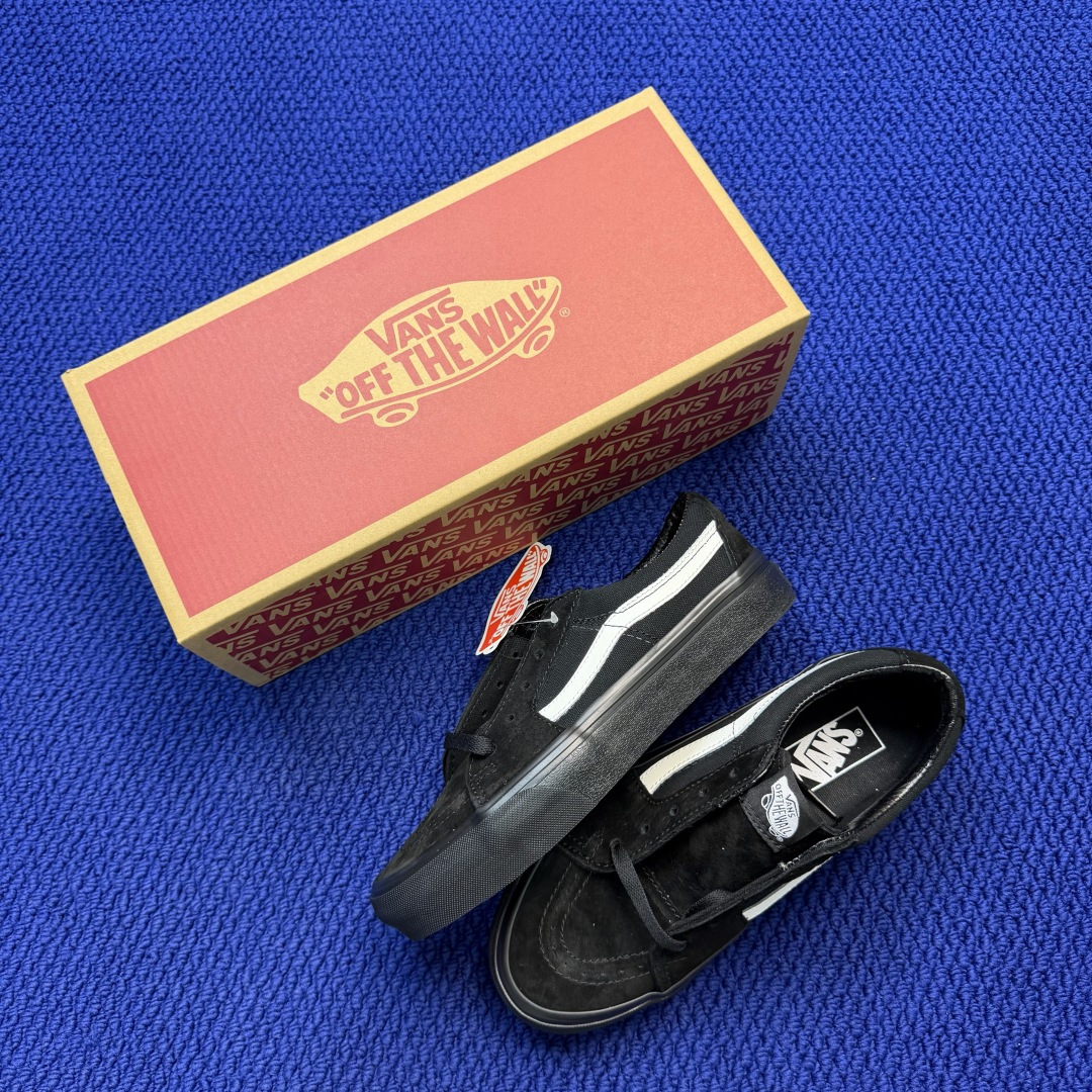 虎扑版！Vans Sk8-Low 低帮 K14V纯原级别外贸订单！万斯经典 硫化帆布板鞋正品海鸥线 鞋头