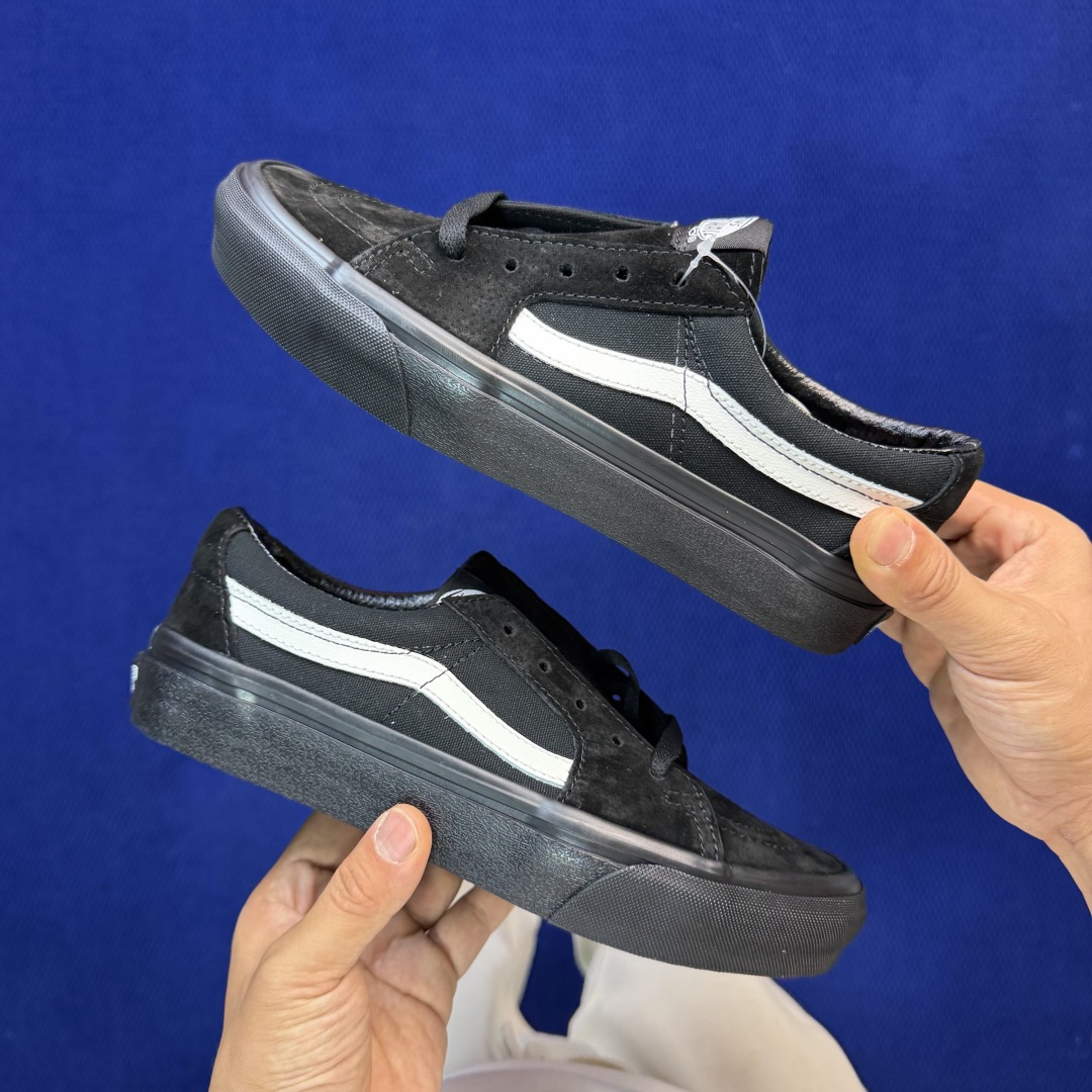 虎扑版！Vans Sk8-Low 低帮 K14V纯原级别外贸订单！万斯经典 硫化帆布板鞋正品海鸥线 鞋头