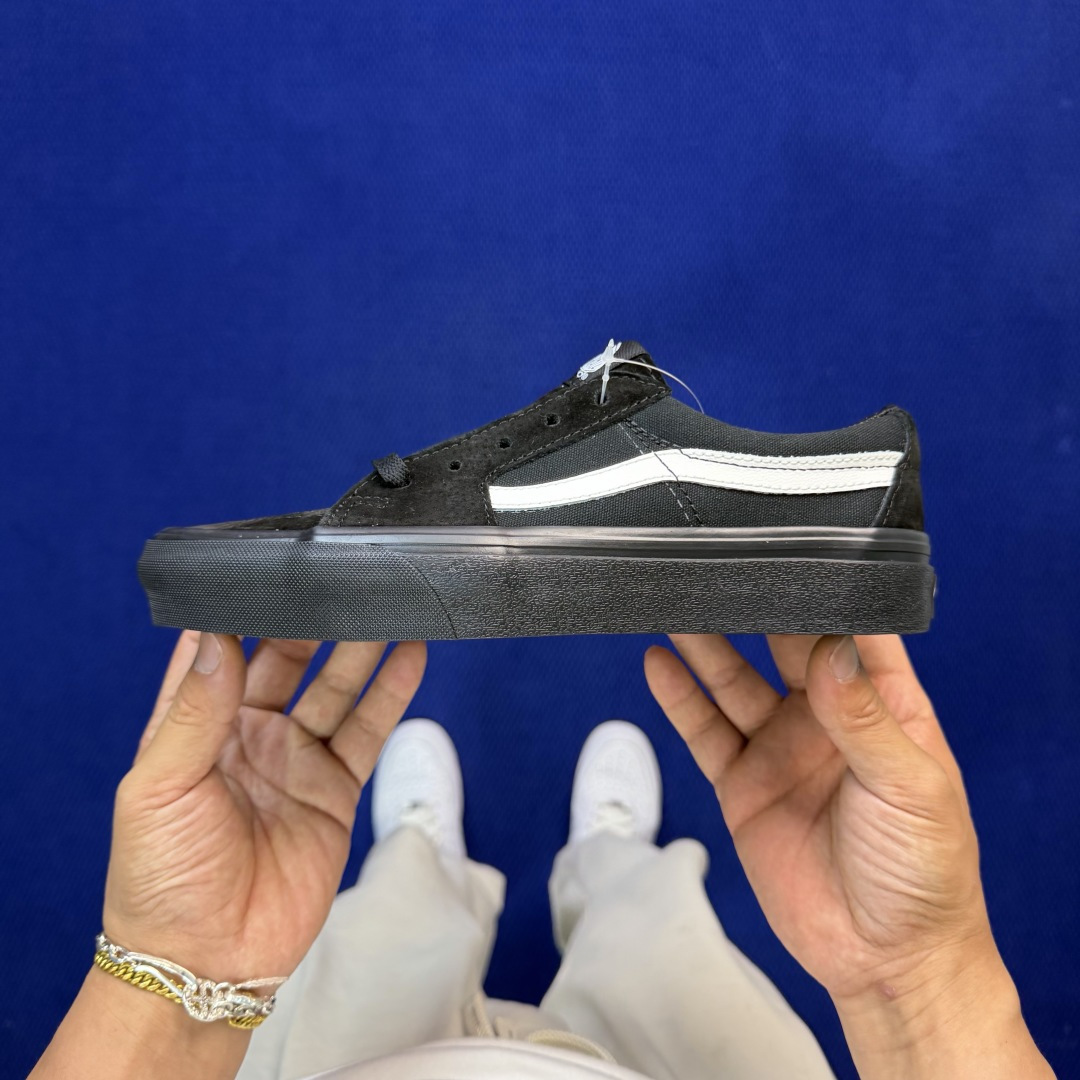 虎扑版！Vans Sk8-Low 低帮 K14V纯原级别外贸订单！万斯经典 硫化帆布板鞋正品海鸥线 鞋头