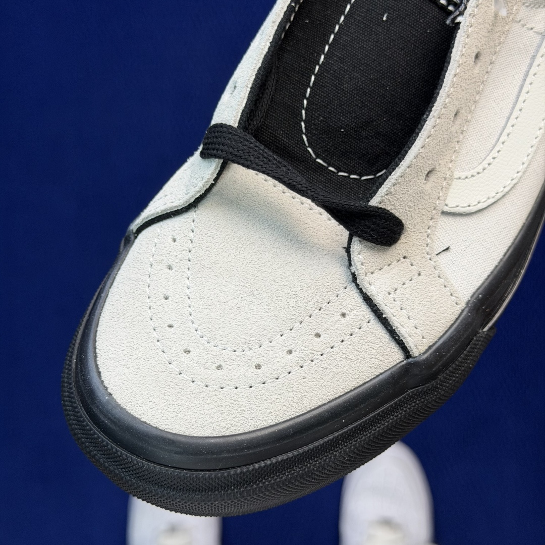 虎扑版！Vans Sk8-Low 低帮黑色 K15V纯原级别外贸订单！万斯经典 硫化帆布板鞋正品海鸥线 