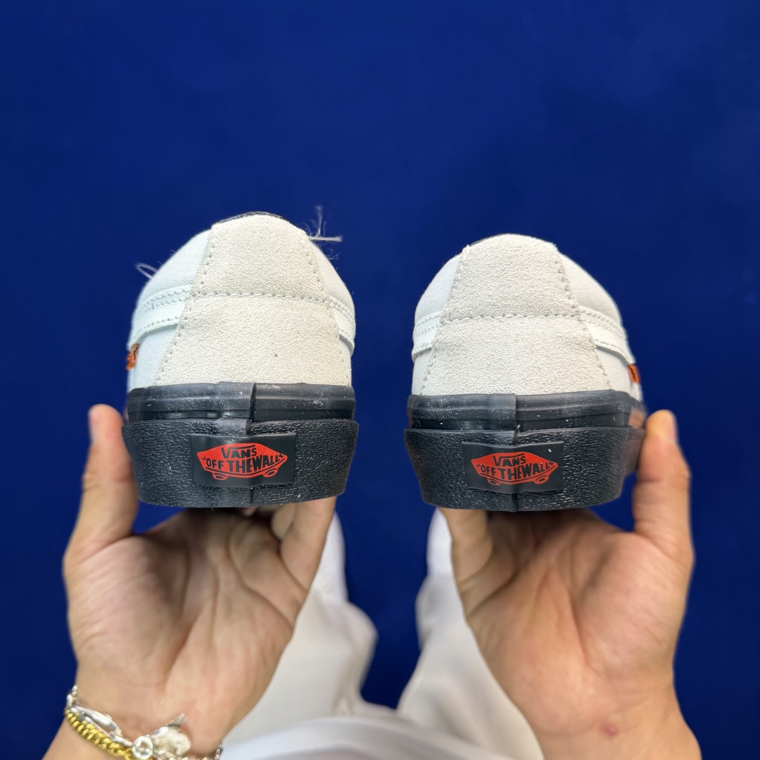 虎扑版！Vans Sk8-Low 低帮黑色 K15V纯原级别外贸订单！万斯经典 硫化帆布板鞋正品海鸥线 