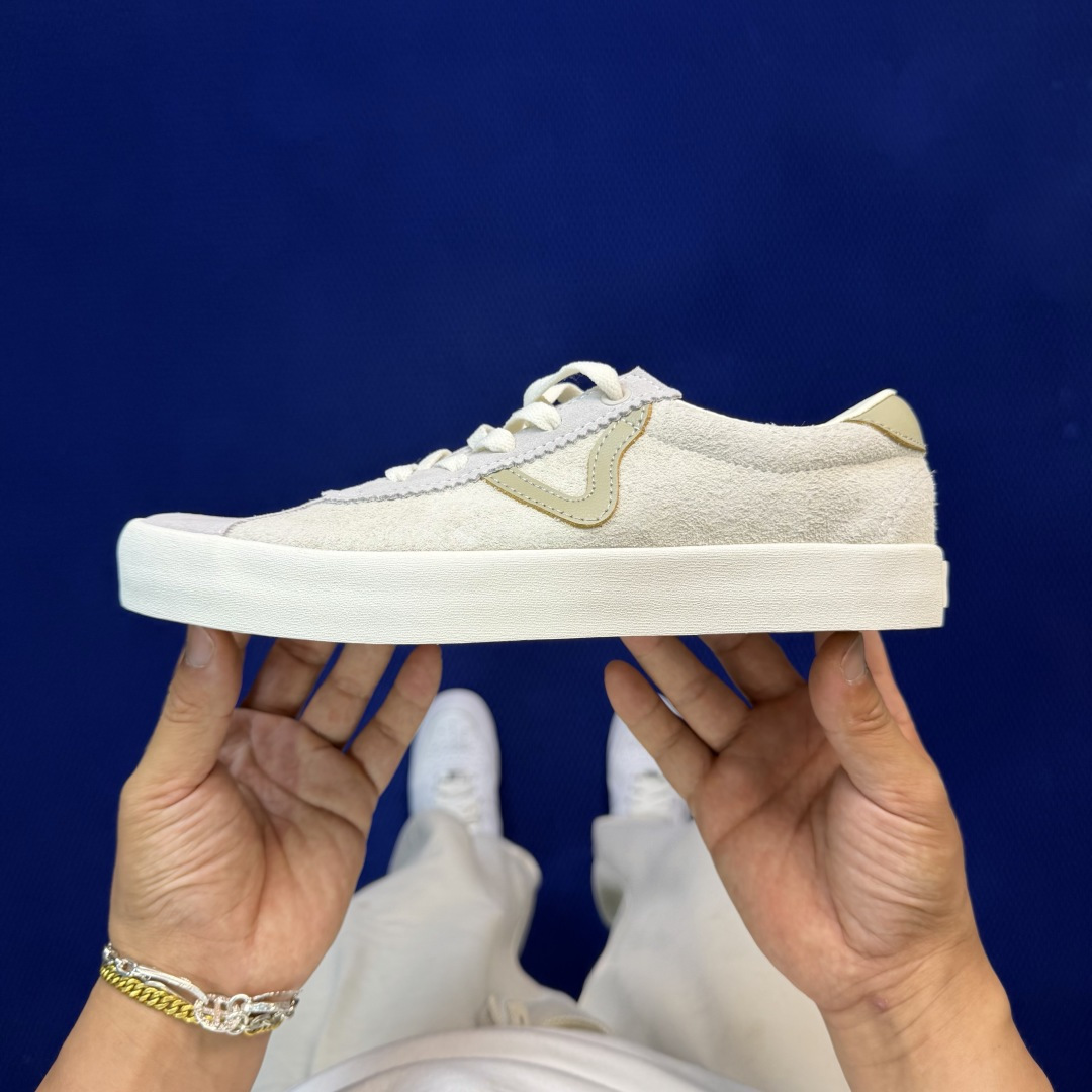 虎扑版！Vans Sport Low 低帮K11V纯原级别外贸订单！万斯经典 硫化帆布板鞋正品海鸥线 鞋