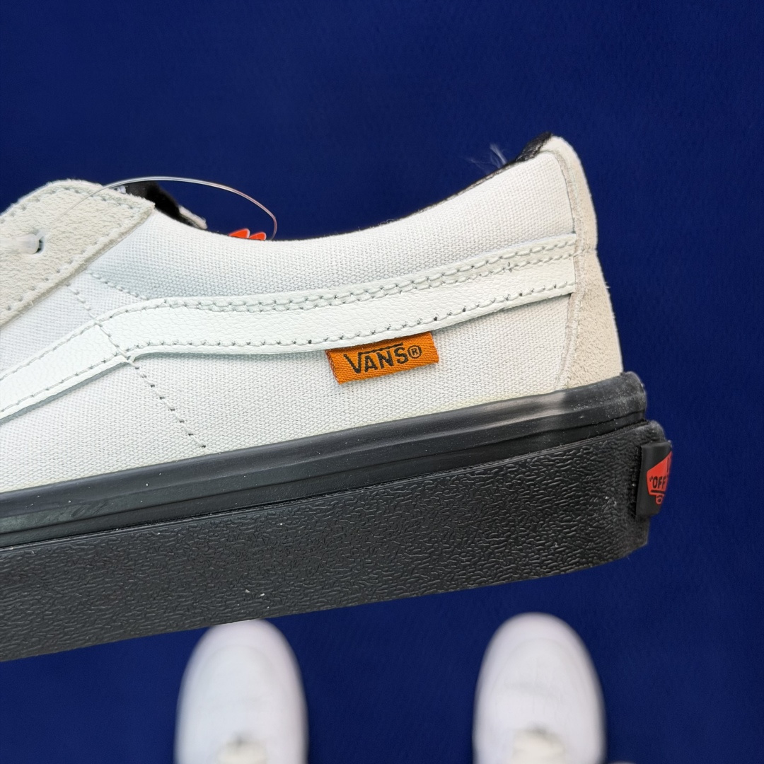 虎扑版！Vans Sk8-Low 低帮黑色 K15V纯原级别外贸订单！万斯经典 硫化帆布板鞋正品海鸥线 