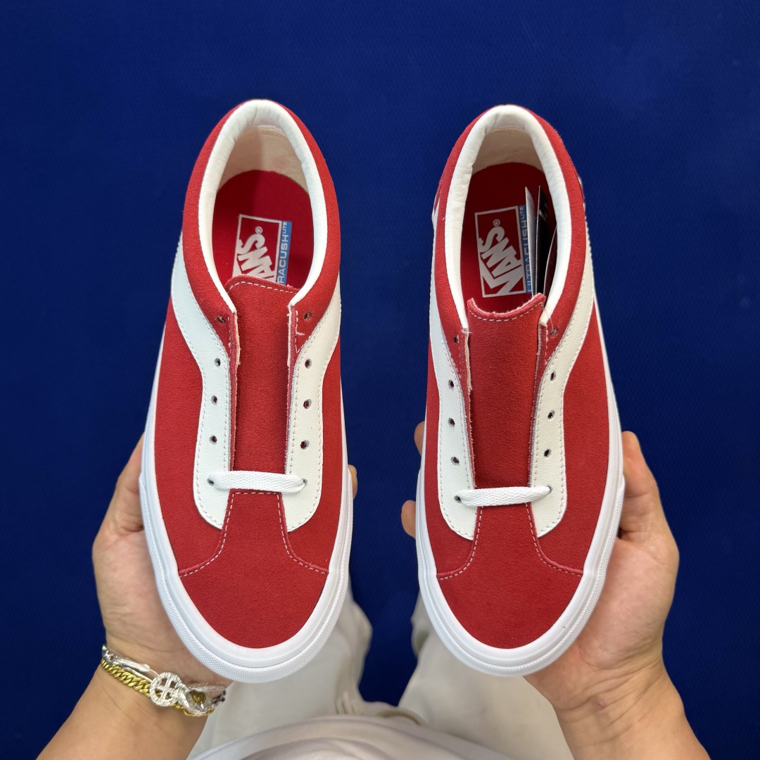 虎扑版！Vans Bold Ni 低帮 K31V纯原级别外贸订单！万斯经典 硫化板鞋全翻毛皮！正品海鸥线