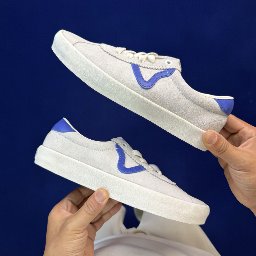 虎扑版！Vans Sport Low 低帮K09V纯原级别外贸订单！万斯经典 硫化帆布板鞋正品海鸥线 鞋