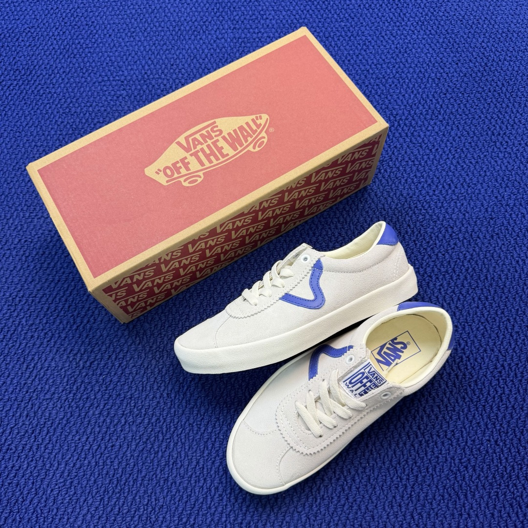 虎扑版！Vans Sport Low 低帮K09V纯原级别外贸订单！万斯经典 硫化帆布板鞋正品海鸥线 鞋